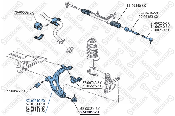 5703510SX Stellox