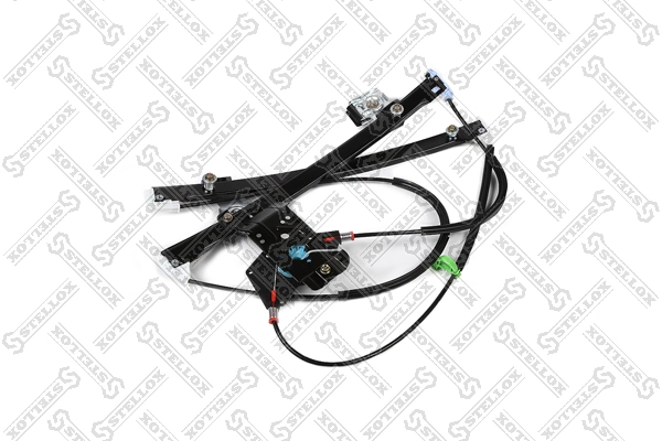  Mechanizm podnoszenia szyby drzwi przednich lewych Volkswagen Polo 4