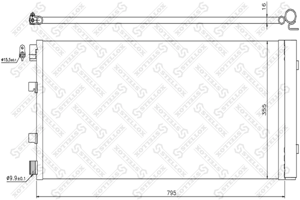 Chłodnica klimatyzacji Opel Movano B awangarda (X62) (2010 - 2026) cena, od 111,32 USD