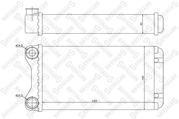 Chłodnica nagrzewnicy (ogrzewacza) Audi A4 B6 sedana (8E2) (2000 - 2005) cena, od 40,84 USD