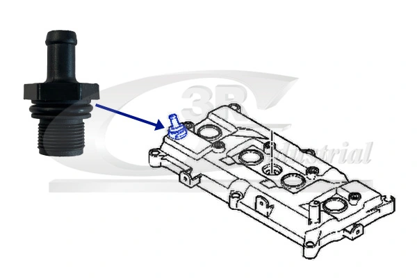 Zawór PCV odpowietrzający silnik 3RG 86800 cena, od 8,33 USD