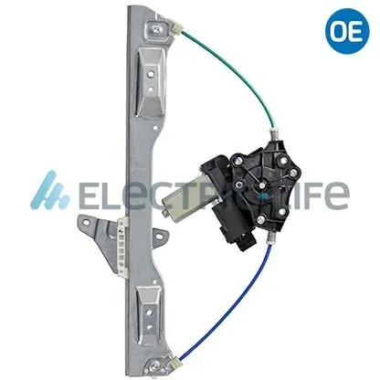Mechanizm podnoszenia szyby drzwi przednich prawych do Opel Corsa D S07