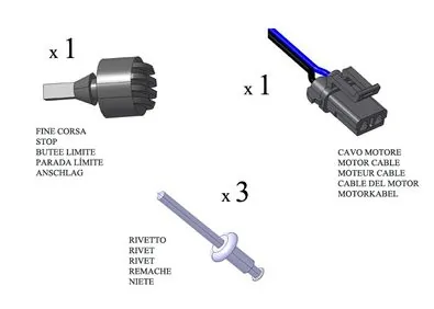 Mechanizm podnoszenia szyby drzwi przednich lewych Magneti Marelli AC133 cena, od 116,33 USD