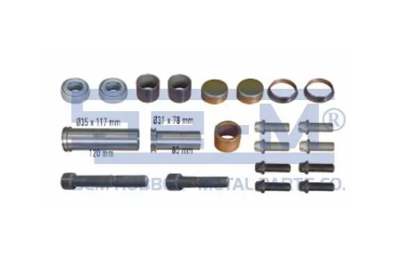 Zestaw naprawczy zacisku hamulcowego przedniego CMSK261 Arvin Meritor