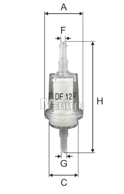 AL67975 John Deere Filtr paliwa