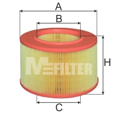 Filtr powietrza Massey Ferguson 1807257M1 cena, od 7,28 USD