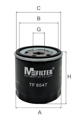 Filtr oleju 04105409AC Ford