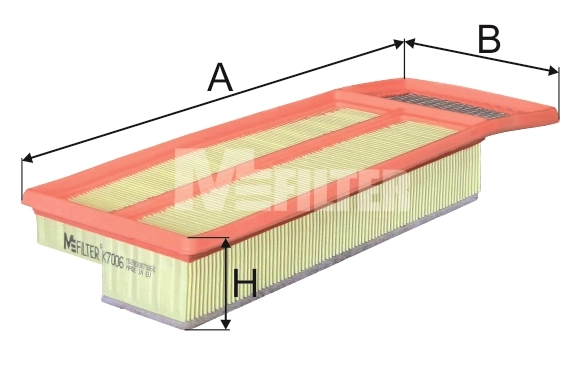 Filtr powietrza Fiat Tipo EGEA sedana (356) (2015 - 2026) cena, od 12,05 USD