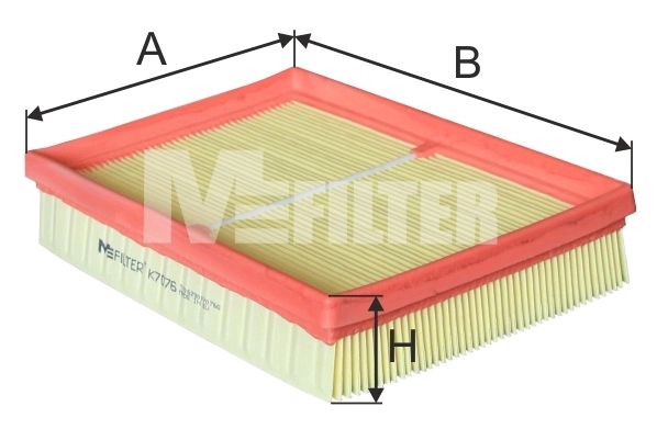 Filtr powietrza PA7538 Polcar