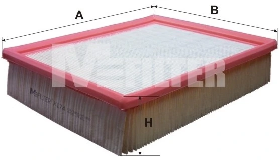  Filtr powietrza Opel Senator 