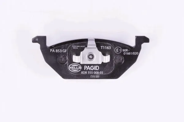 Klocki hamulcowe przednie tarczowe HELLA 8DB355008551 cena, od 26,62 USD