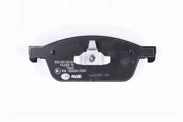 Klocki hamulcowe przednie tarczowe 8DB355020831 HELLA