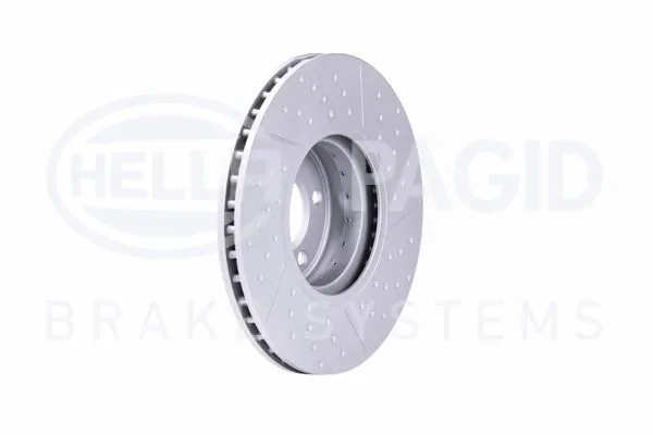 Tarcza hamulcowa przednia 8DD355120821 HELLA