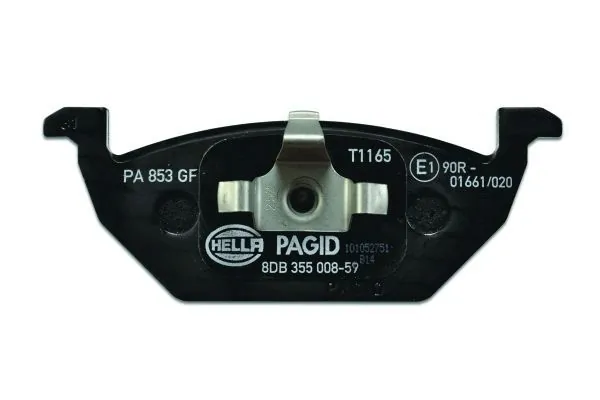 Klocki hamulcowe przednie tarczowe 8DB355008591 HELLA
