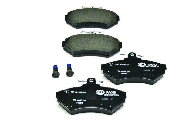 Klocki hamulcowe przednie tarczowe 8DB355018241 HELLA