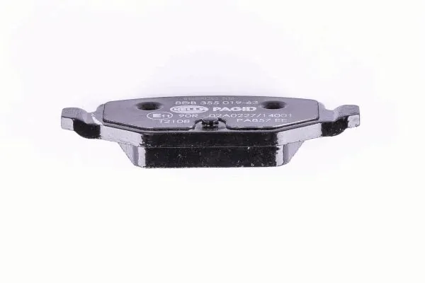Do koszyka 77367241 Chrysler Klocki hamulcowe przednie tarczowe