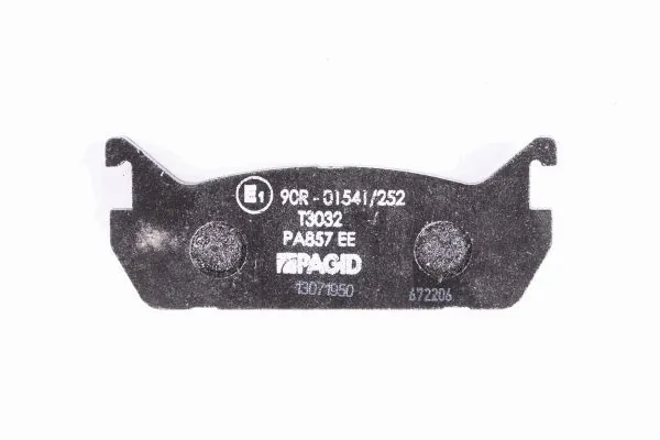 Okładziny (klocki) do hamulców tarczowych tylne Mazda B4Y12649Z cena, od 26,97 USD