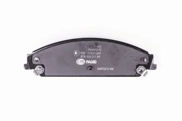 Do koszyka K05142558AB Fiat/Alfa/Lancia Klocki hamulcowe przednie tarczowe