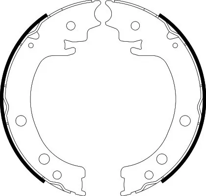 Klocki hamulca ręcznego Suzuki Grand Vitara 