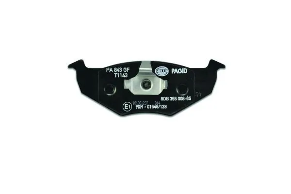 Klocki hamulcowe przednie tarczowe 8DB355008351 HELLA