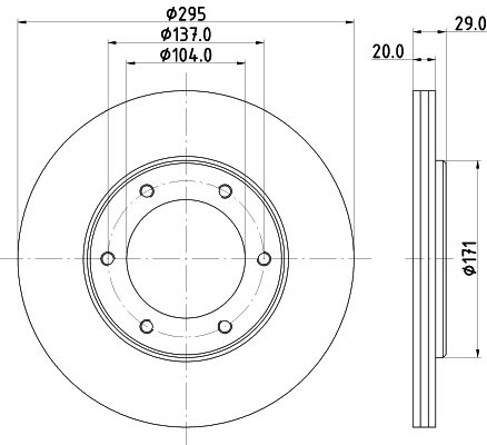 Do koszyka 1618882280 Peugeot/Citroen Tarcza hamulcowa przednia