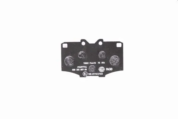 Klocki hamulcowe przednie tarczowe Toyota 04465YZZCA cena, od 31,99 USD