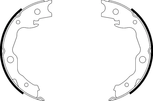  Klocki hamulca ręcznego Toyota RAV4 3