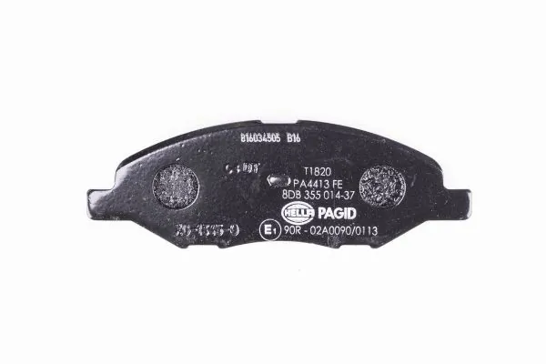 Klocki hamulcowe przednie tarczowe 8DB355014371 HELLA