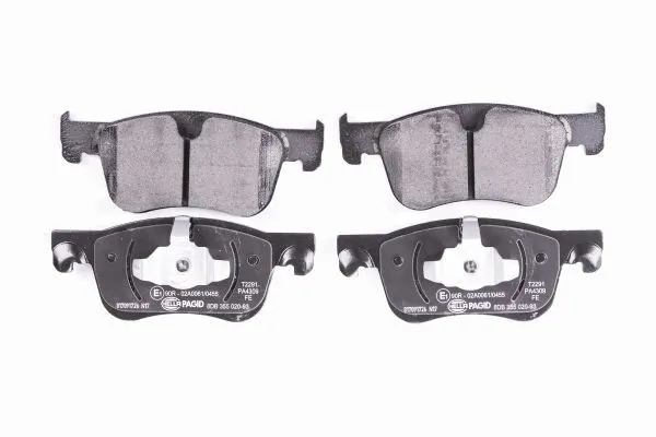 Klocki hamulcowe przednie tarczowe SU001B3589 Toyota