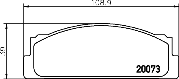 Klocki hamulcowe przednie tarczowe 4174992 Fiat/Alfa/Lancia