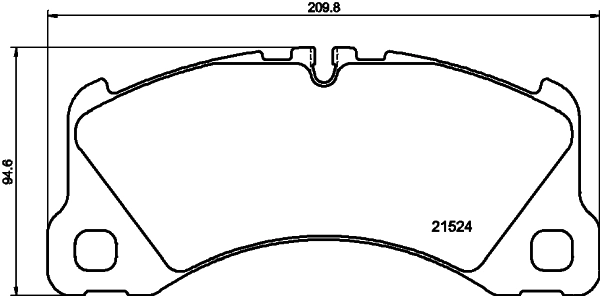 Klocki hamulcowe przednie tarczowe VAG 97035194907 cena, od 82,07 USD