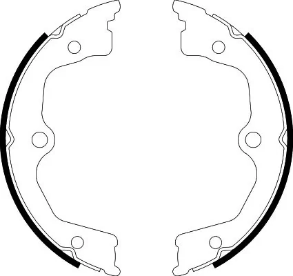 Klocki hamulca ręcznego Honda Accord VIII