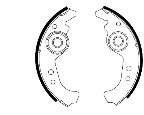 Klocki hamulcowe tylne bębnowe VAG 46627513 cena, od 18,42 USD