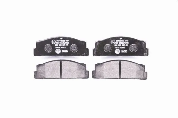 Do koszyka 4174992 Fiat/Alfa/Lancia Klocki hamulcowe przednie tarczowe