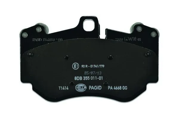 Klocki hamulcowe przednie tarczowe VAG 95535193952 cena, od 42,15 USD