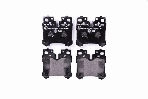 Do koszyka Okładziny (klocki) do hamulców tarczowych tylne Lexus LS 460/460L USF4