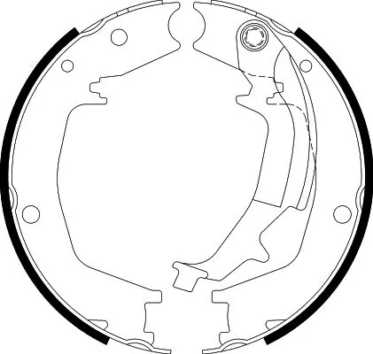 Do koszyka Klocki hamulca ręcznego Hyundai Trajet  FO