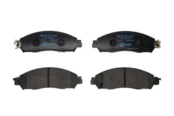 Klocki hamulcowe przednie tarczowe 8DB355032071 HELLA
