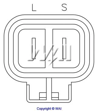 Regulator alternatora (przekaźnik ładowania) do Nissan Prairie  M11