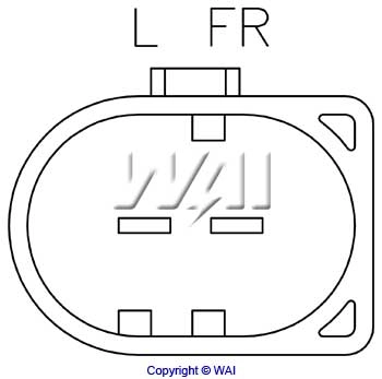 IB206 WAI Regulator alternatora (przekaźnik ładowania)