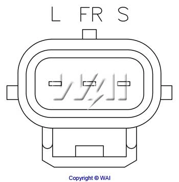 Regulator alternatora (przekaźnik ładowania) do Ford Transit V V184/5