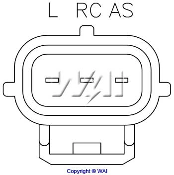 Regulator alternatora (przekaźnik ładowania) do Mazda Tribute  EP