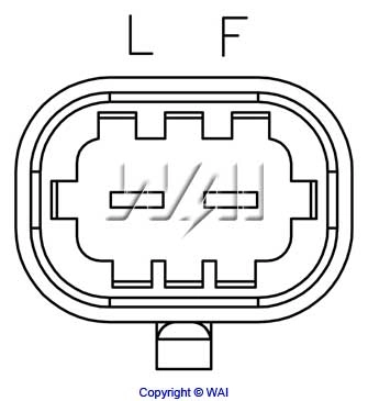 Regulator alternatora (przekaźnik ładowania) do Cadillac Escalade II GMT 800