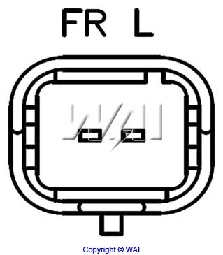 Do koszyka Regulator alternatora (przekaźnik ładowania) Nissan Note  E11