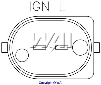 IB200 WAI Regulator alternatora (przekaźnik ładowania)