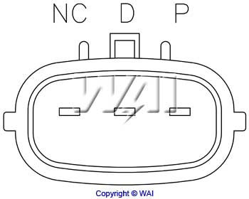 Regulator alternatora (przekaźnik ładowania) Mazda 6 GH