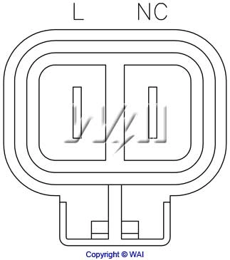 GNRV002A Genon Regulator alternatora (przekaźnik ładowania)