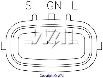 Regulator alternatora (przekaźnik ładowania) Geely Mk