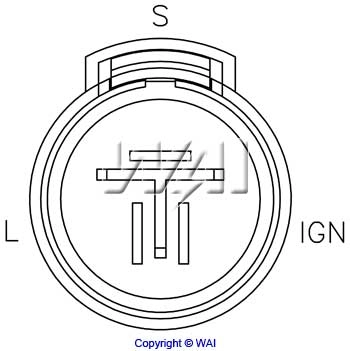 YR666 Unipoint Regulator alternatora (przekaźnik ładowania)