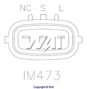 Regulator alternatora (przekaźnik ładowania) Nissan Navara D40